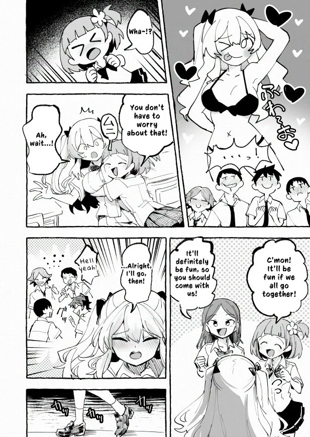 Mizugi to Shuuchi to Itazura to -Classmate ni Sarasareta Namachichi- + ~IF Story~ | Swimsuit and Humiliating Pranks and... ~Exposed Breasts~ + ~What If Story~ page 7 full
