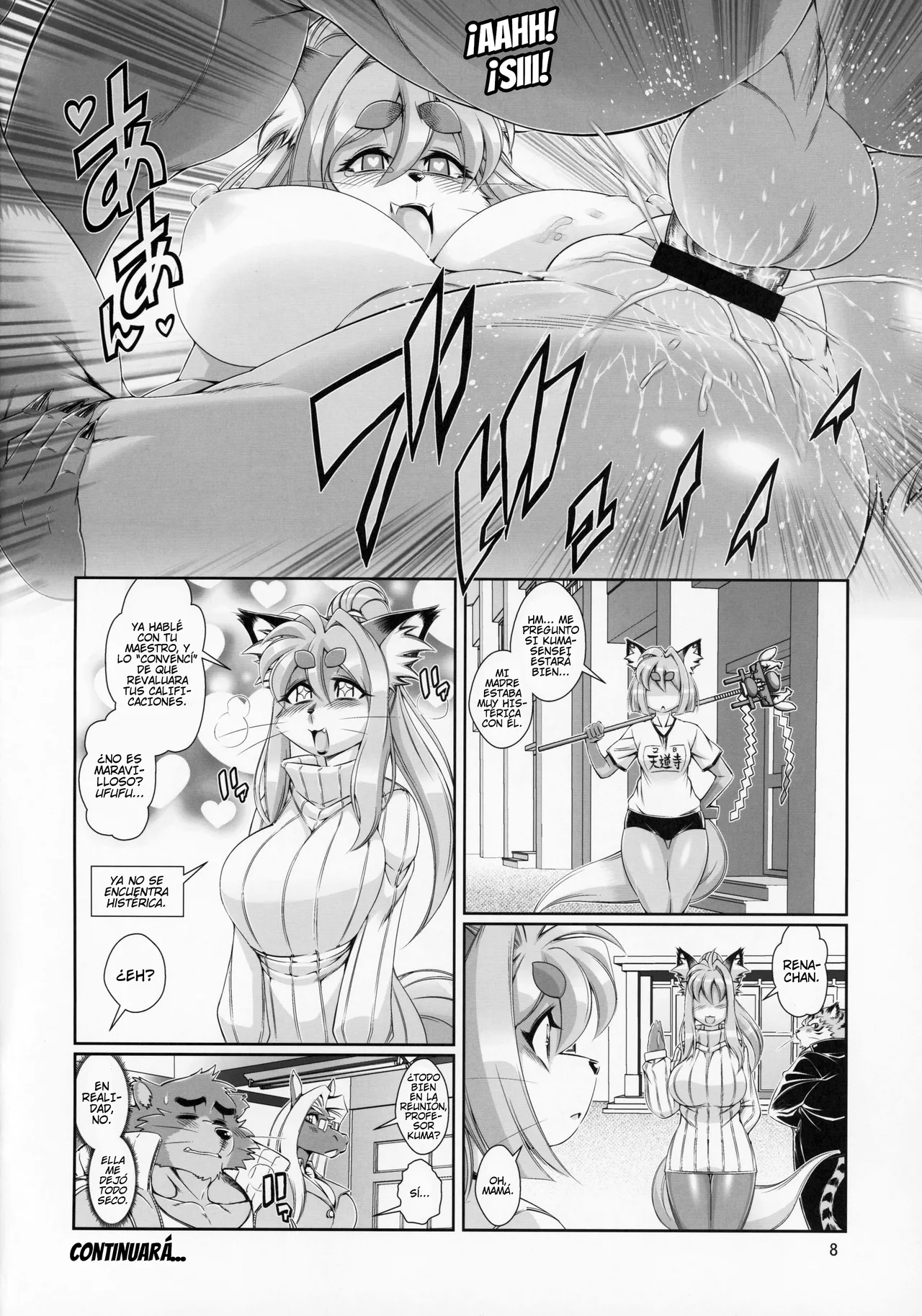 Crónicas del Profesor de la Academia Kemono Kumasen page 7 full