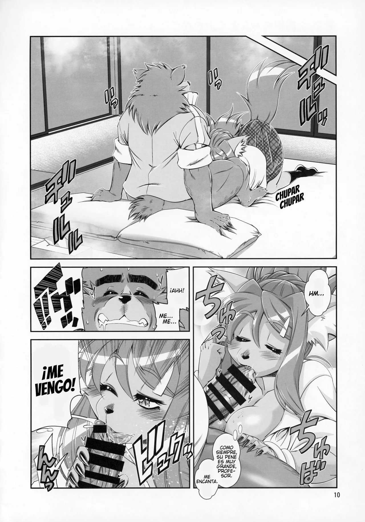 Crónicas del Profesor de la Academia Kemono Kumasen page 9 full