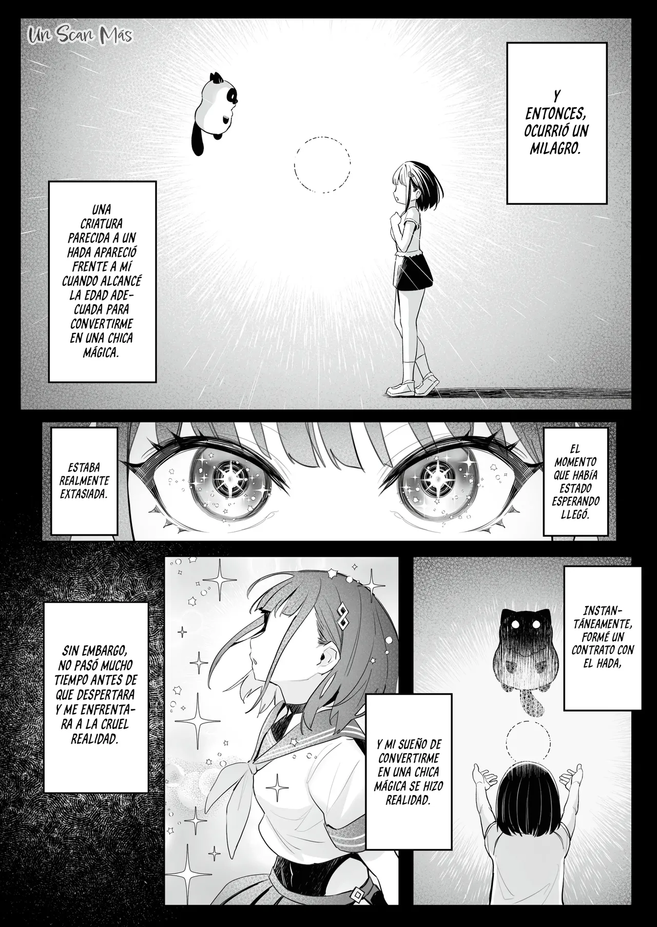Moto Mahou Shoujo no Shigoto Hanashi Ao｜El Trabajo De La Ex Chica Magica Azul page 4 full