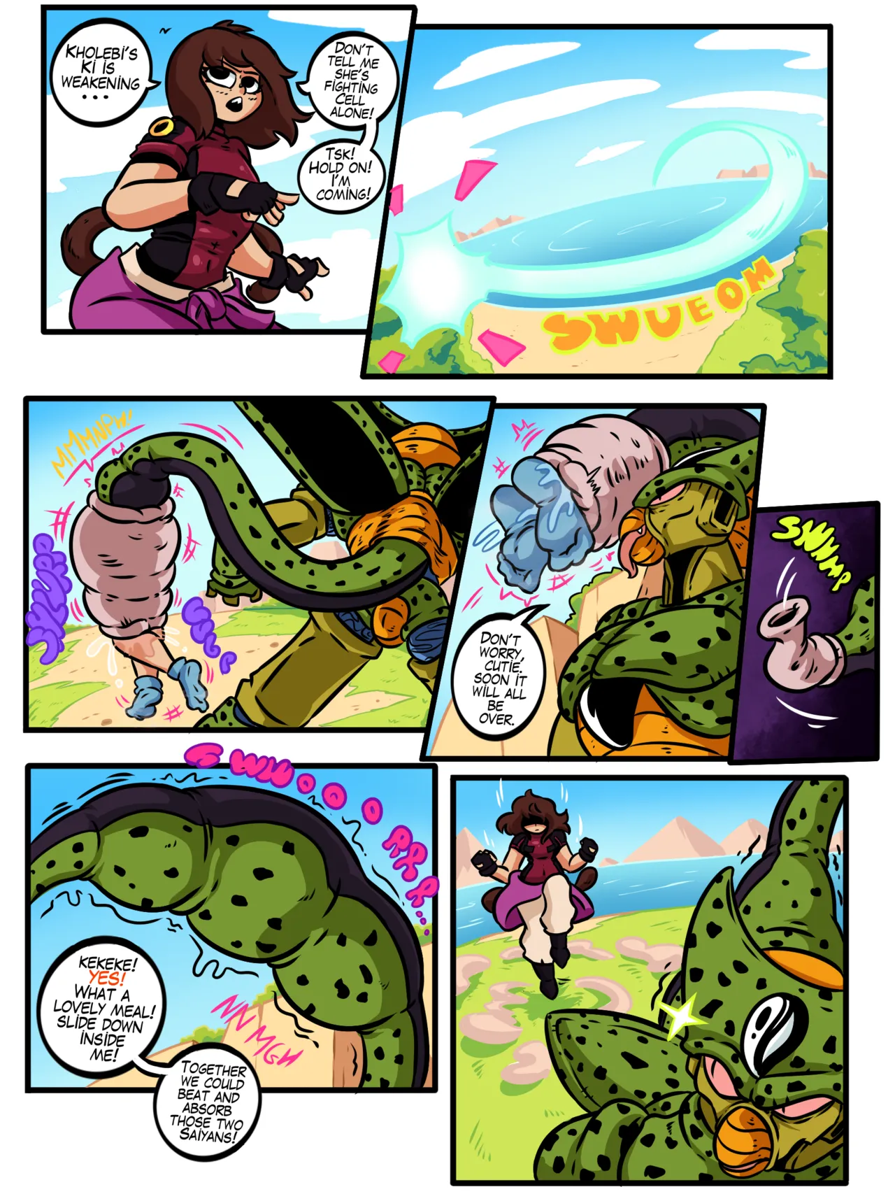 Two Saiyans with One Stone page 2 full