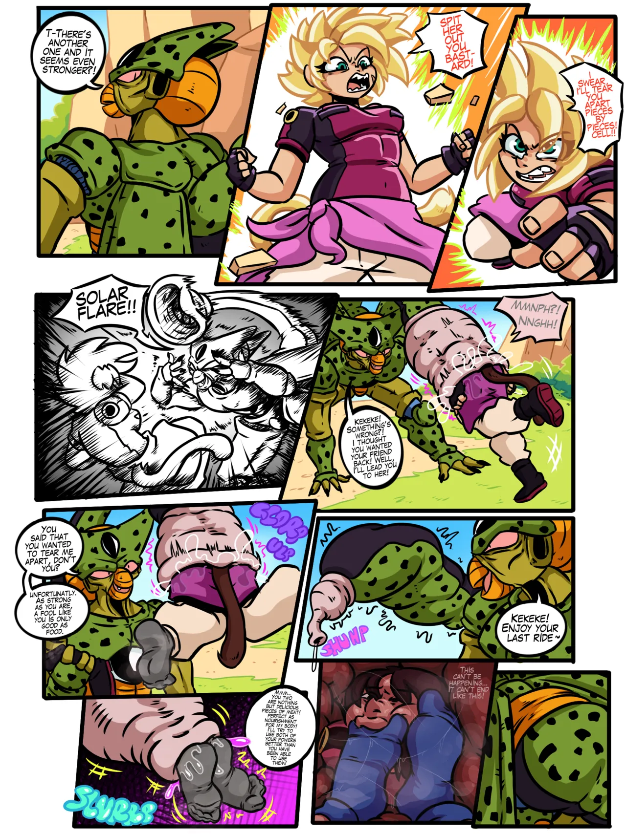 Two Saiyans with One Stone page 3 full