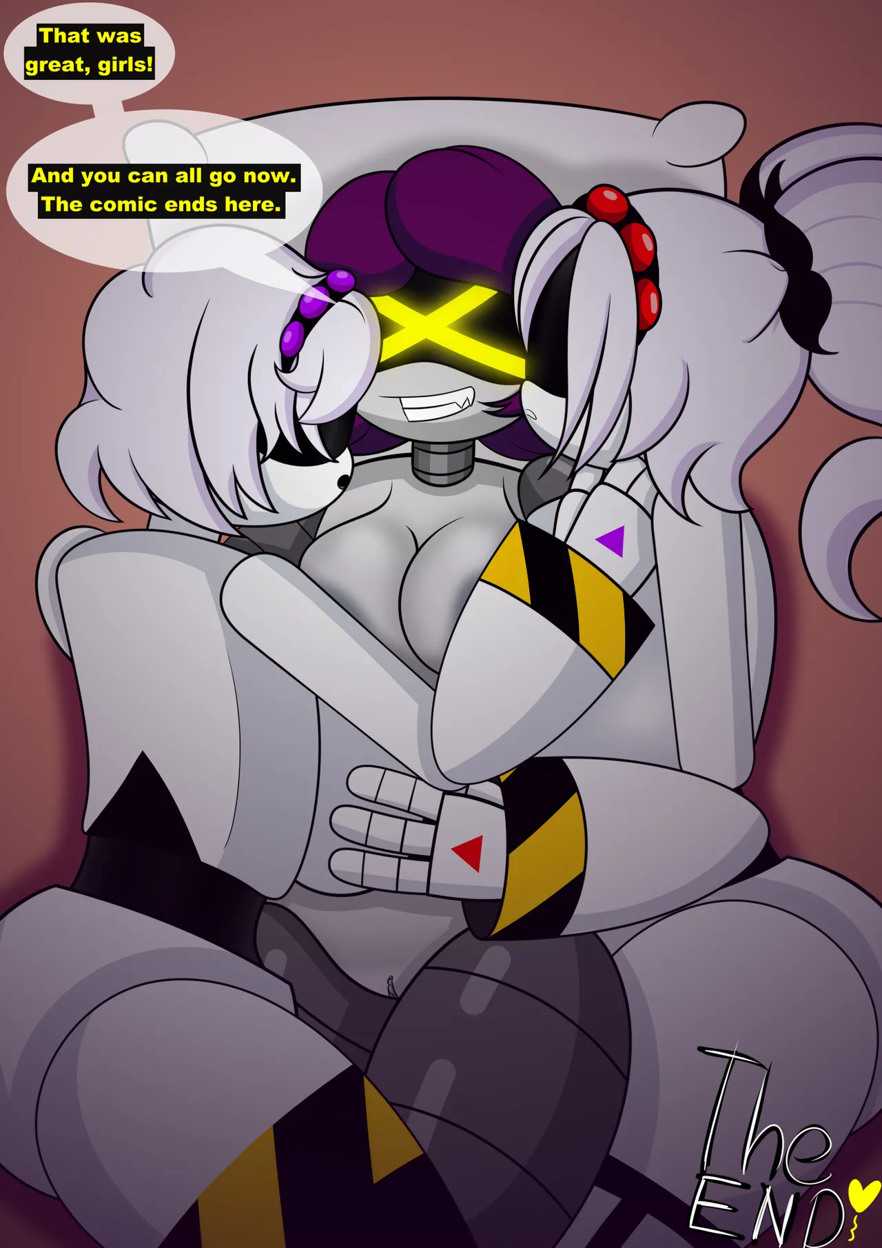 Murder Drones Possessing Comic page 10 full