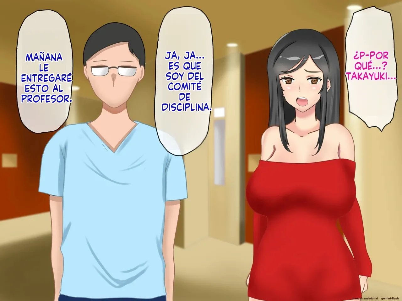 Musuko no Dokyuusei ni NTR &amp; Haramaserareta Kyonyuu Bijin Haha  MTL page 6 full