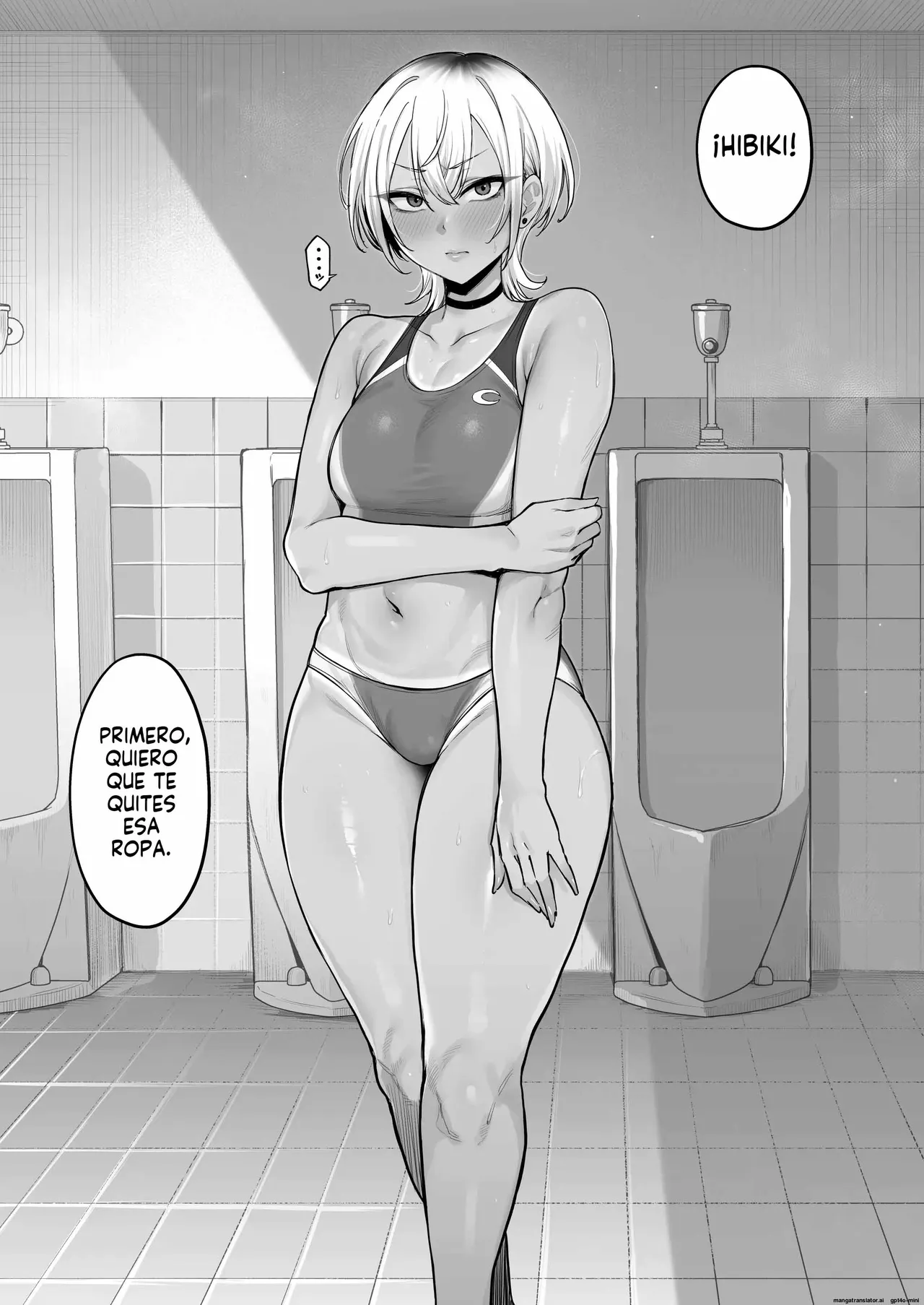Rikujoubu no Boyish na Osananajimi ga suru Dare ni mo Ienai Koto｜Las Cosas que Hace mi Marimacha Amiga de la Infancia del Club de Atletismo y que no Puede Contarle a Nadie page 10 full