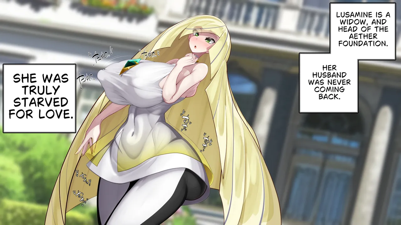 Lusamine - Miboujin no Hatsukoi | Widow's First Love page 4 full