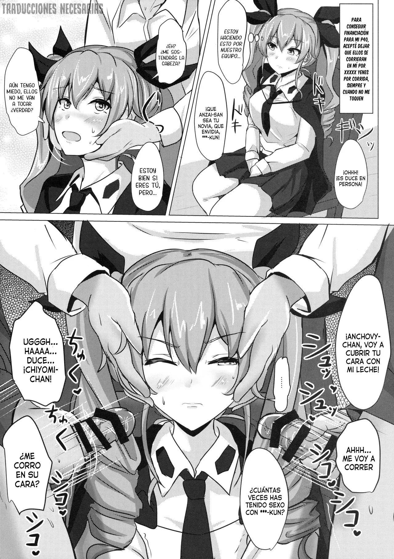 Anchovy Nee-san White Sauce Zoe - Anchovy-neesan acompañada de salsa blanca page 7 full