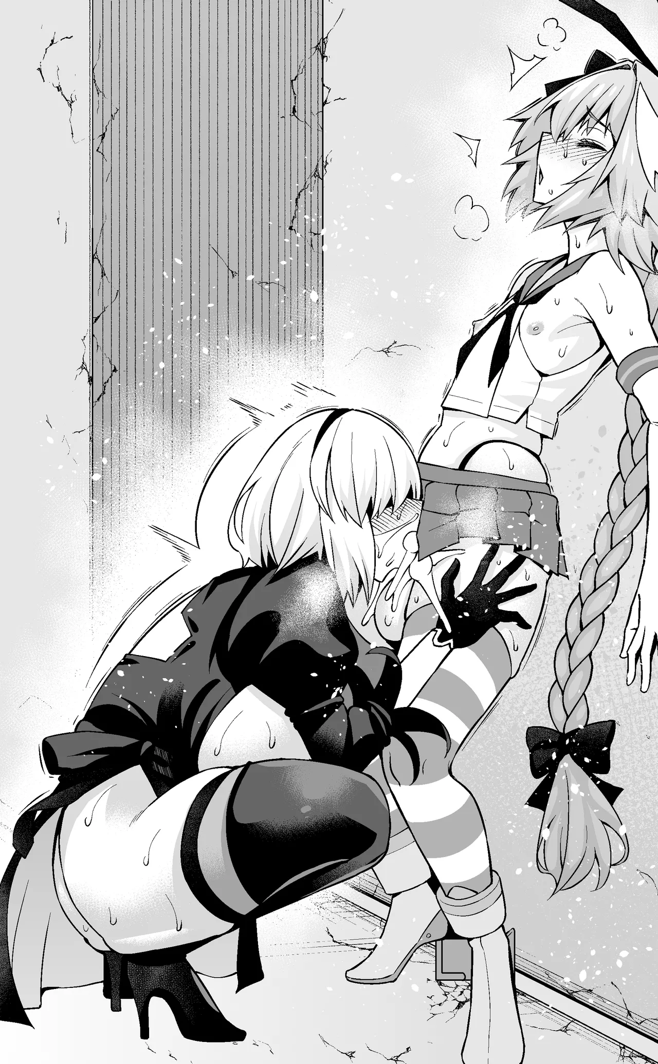 Asutorufo to ￮￮￮, kosupure tokui-ten e iku ❤ page 9 full