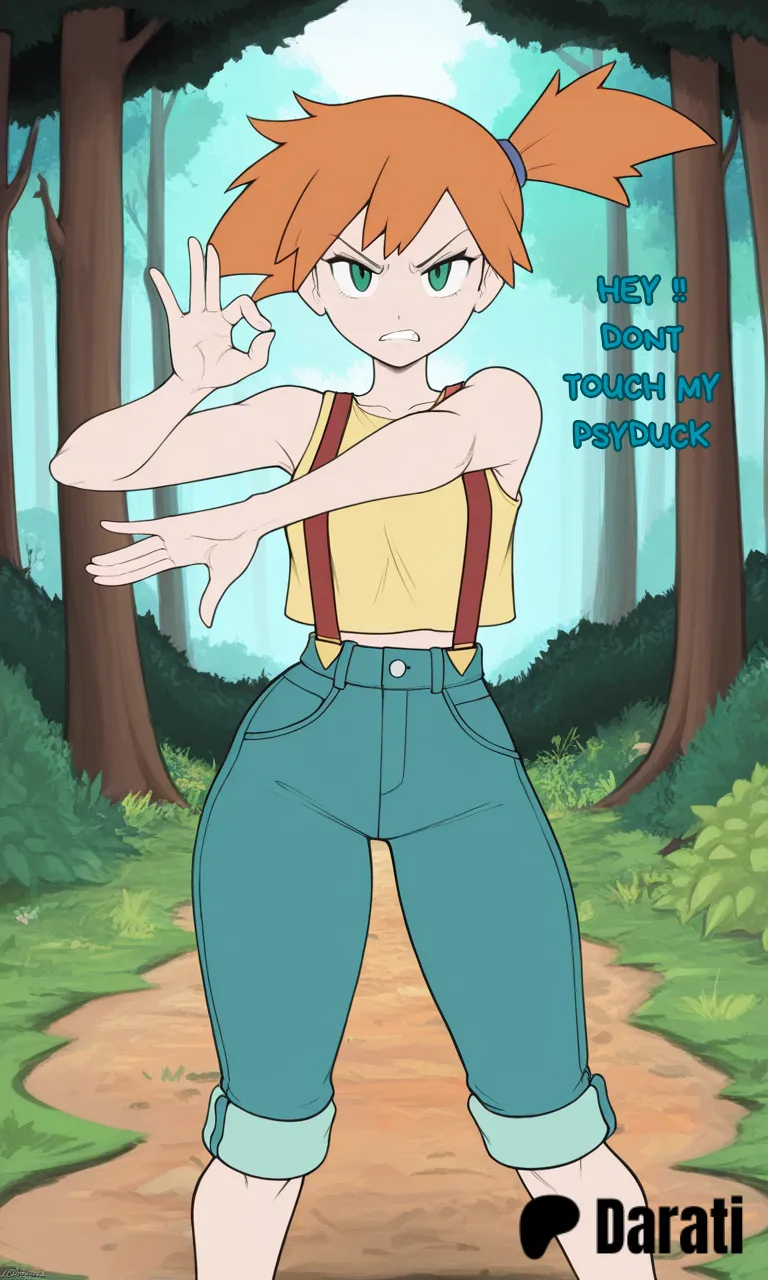 Misty Machamp Duel pokemon by Darati page 2 full