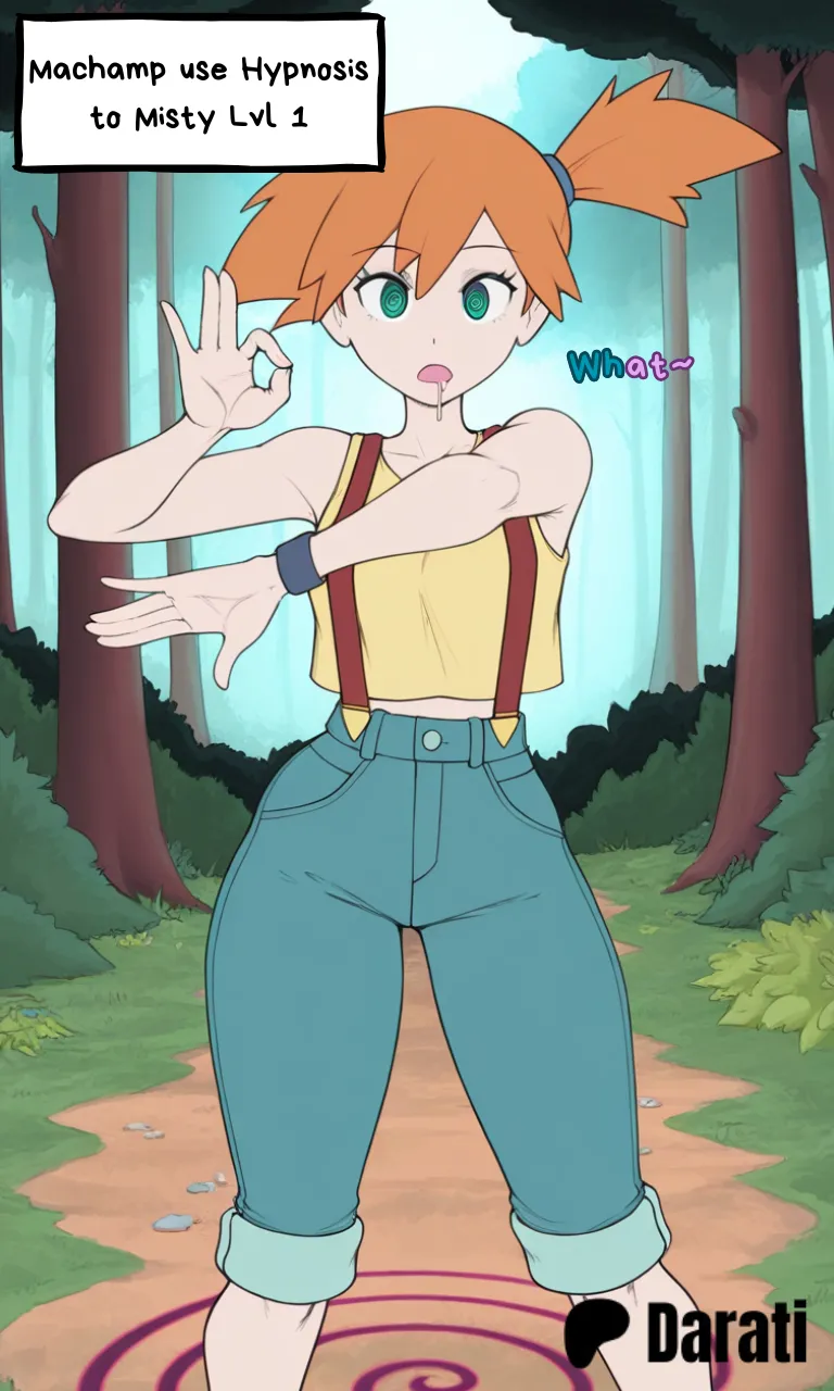 Misty Machamp Duel pokemon by Darati page 3 full
