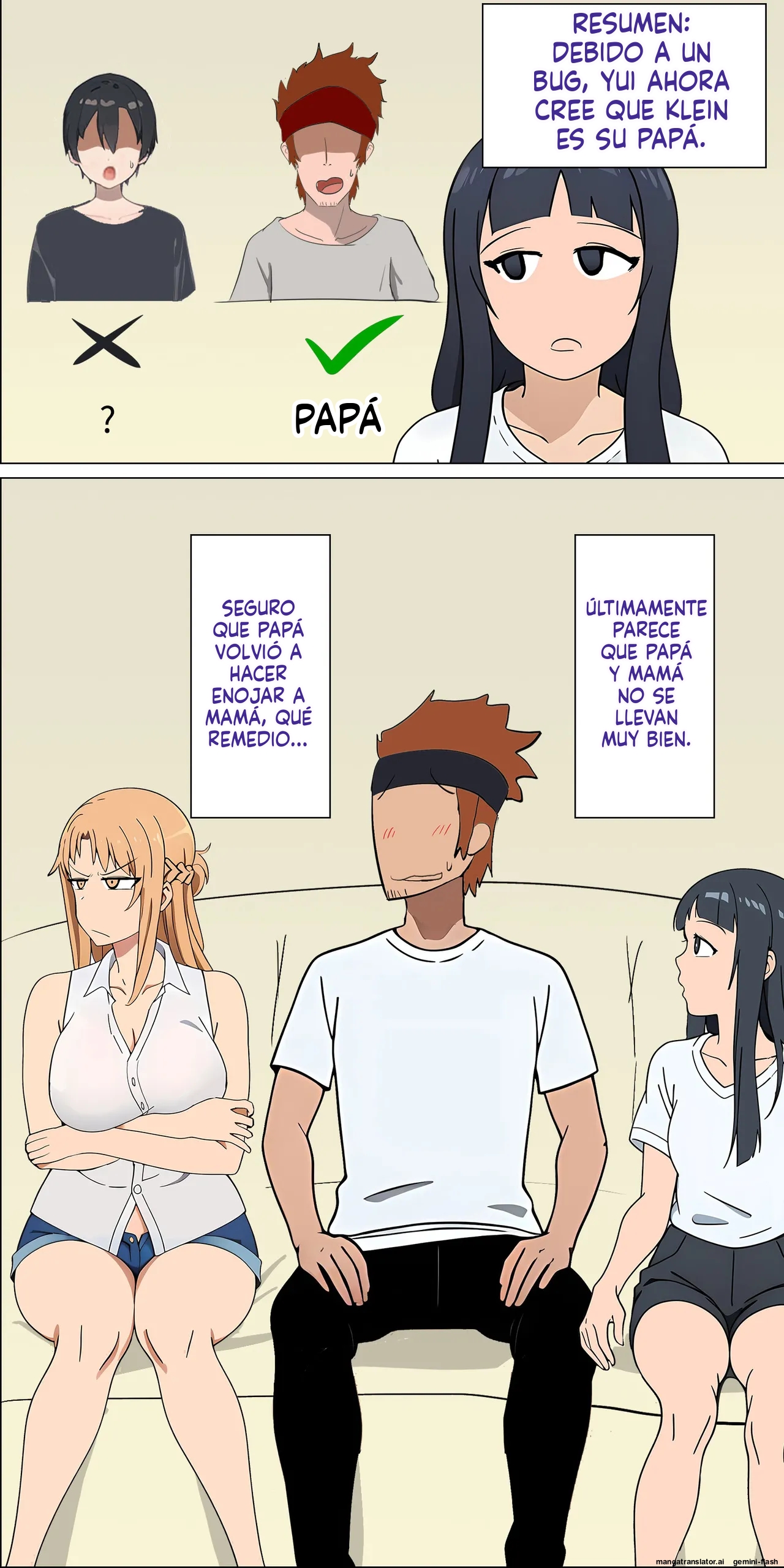Asuna's Family 1-73  MTL page 2 full