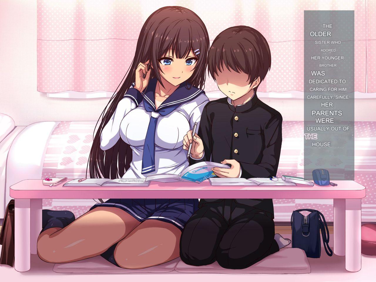 Aru Hi, Otouto ga Nozokimita no wa Furyou-tachi ni Konsui Rape Sareru Daisuki datta Ane no Sugata datta. page 5 full