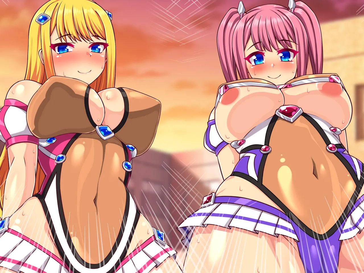 【textless】Boshoku botai to shite shukka yotei no mahou shoujo ga ikei shussan kyou ni ochiru made ikei kouhai to zecchou mashin zeme ni yoru buzama na karetsu choukyou page 2 full