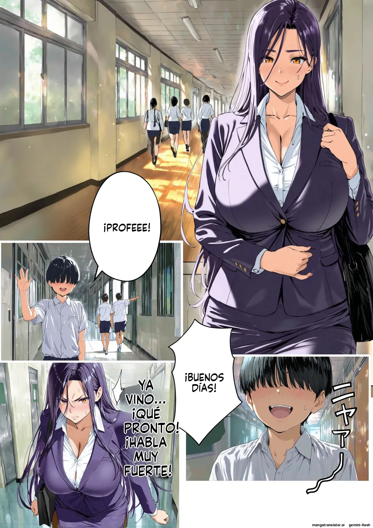 Oneshota sensei! 2  MTL page 6 full