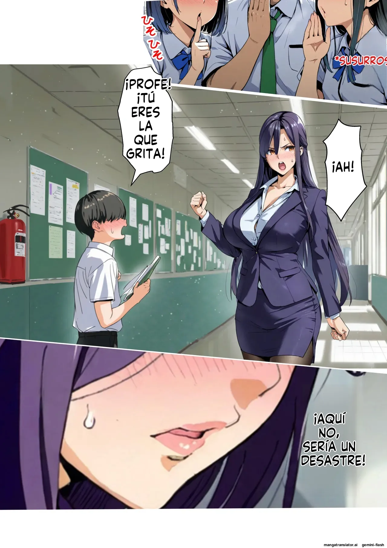 Oneshota sensei! 2  MTL page 8 full