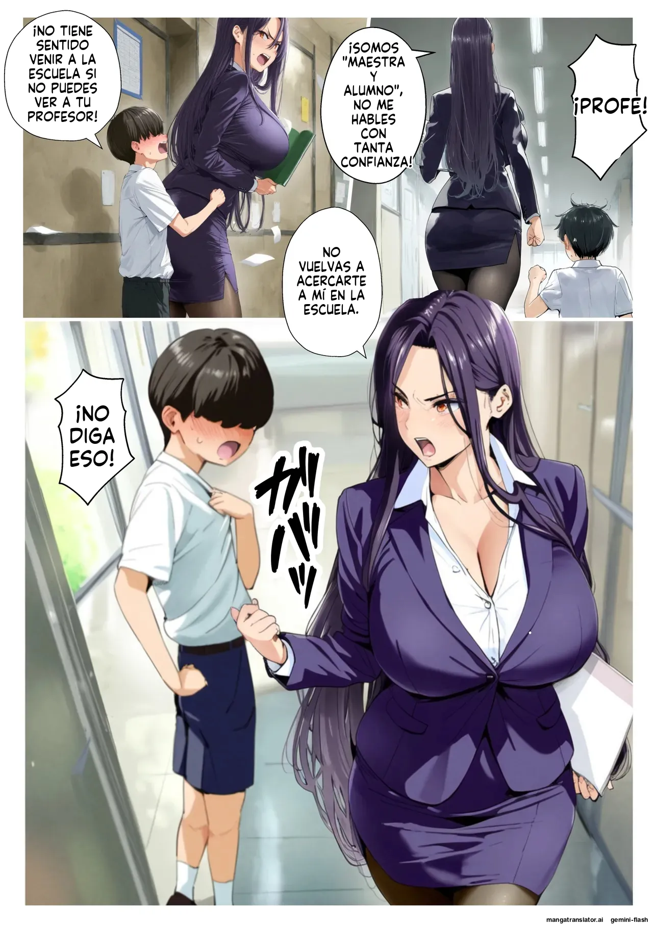 Oneshota sensei! 2  MTL page 9 full