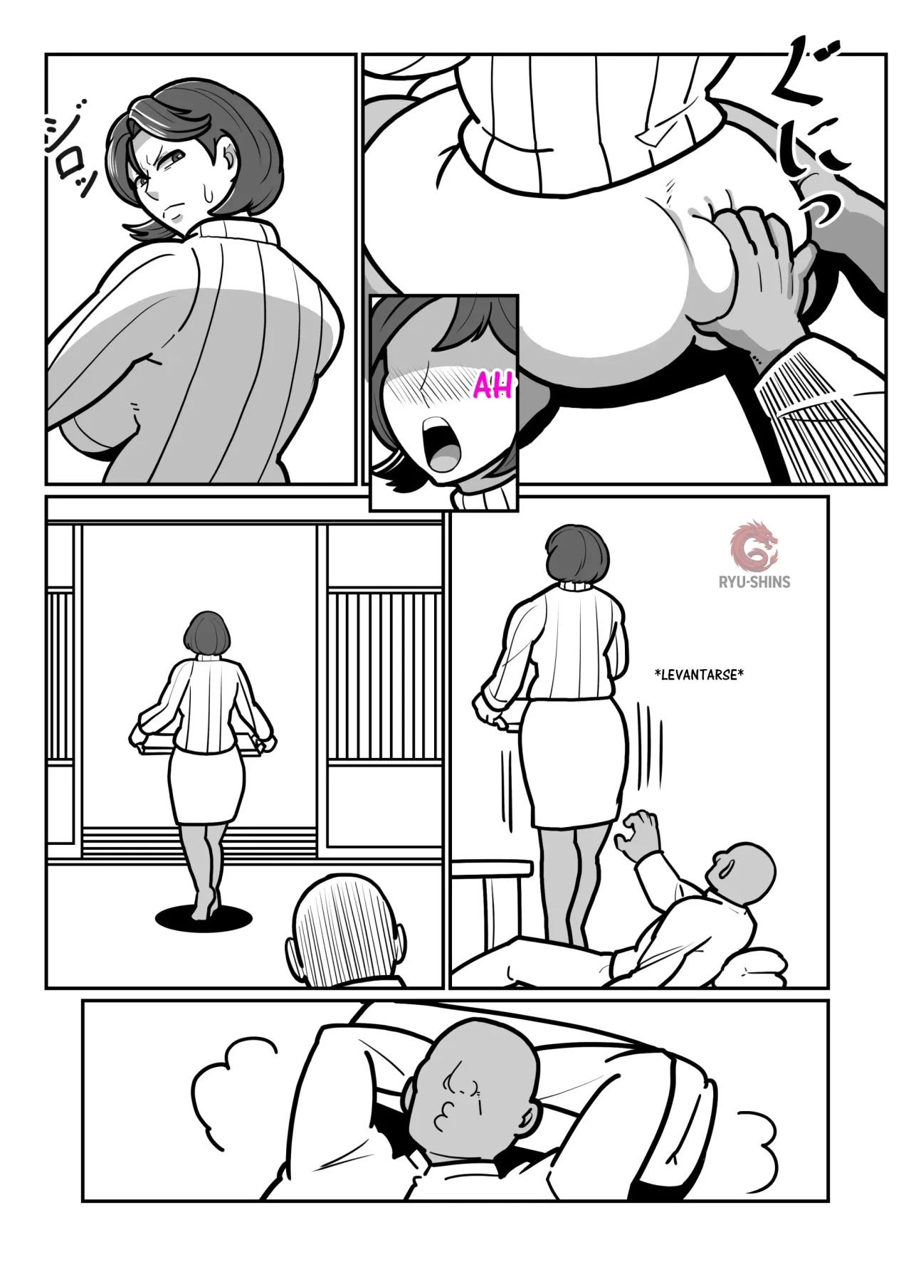 Bote Haha EX ~Jikka Manko o Kowareru made Mettatsuki ni Shita Kekka, Kaa-san wa Ore ni Inogai Shinagara Zecchou shita~｜Madre Embarazada EX ~Le Di una Tremenda Cogida a Mamá, Hasta que me Suplicó por su Vida, Mientras se Corría~ page 9 full