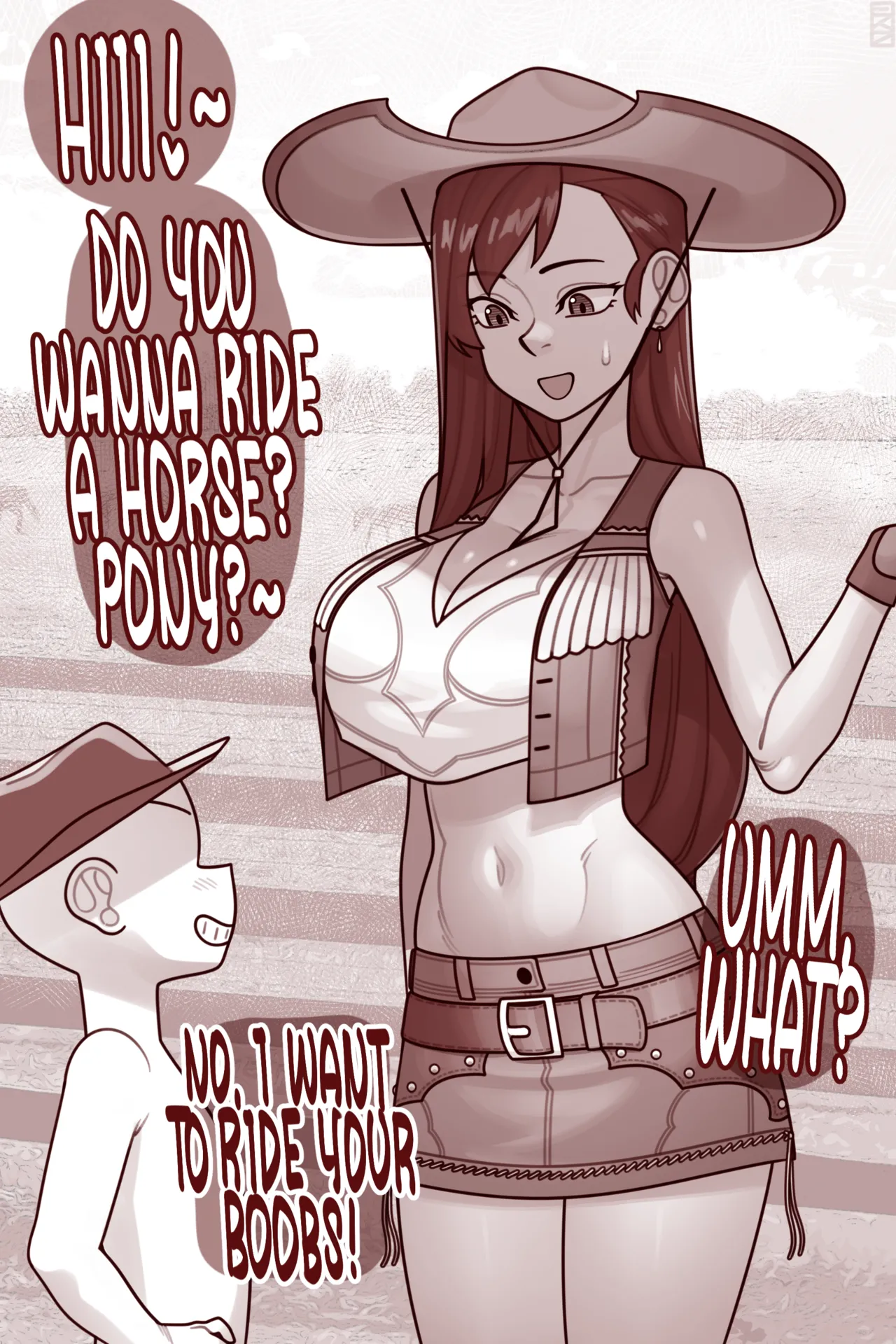 Final Fantasy VII - TIFA COWGIRL ZURI page 1 full