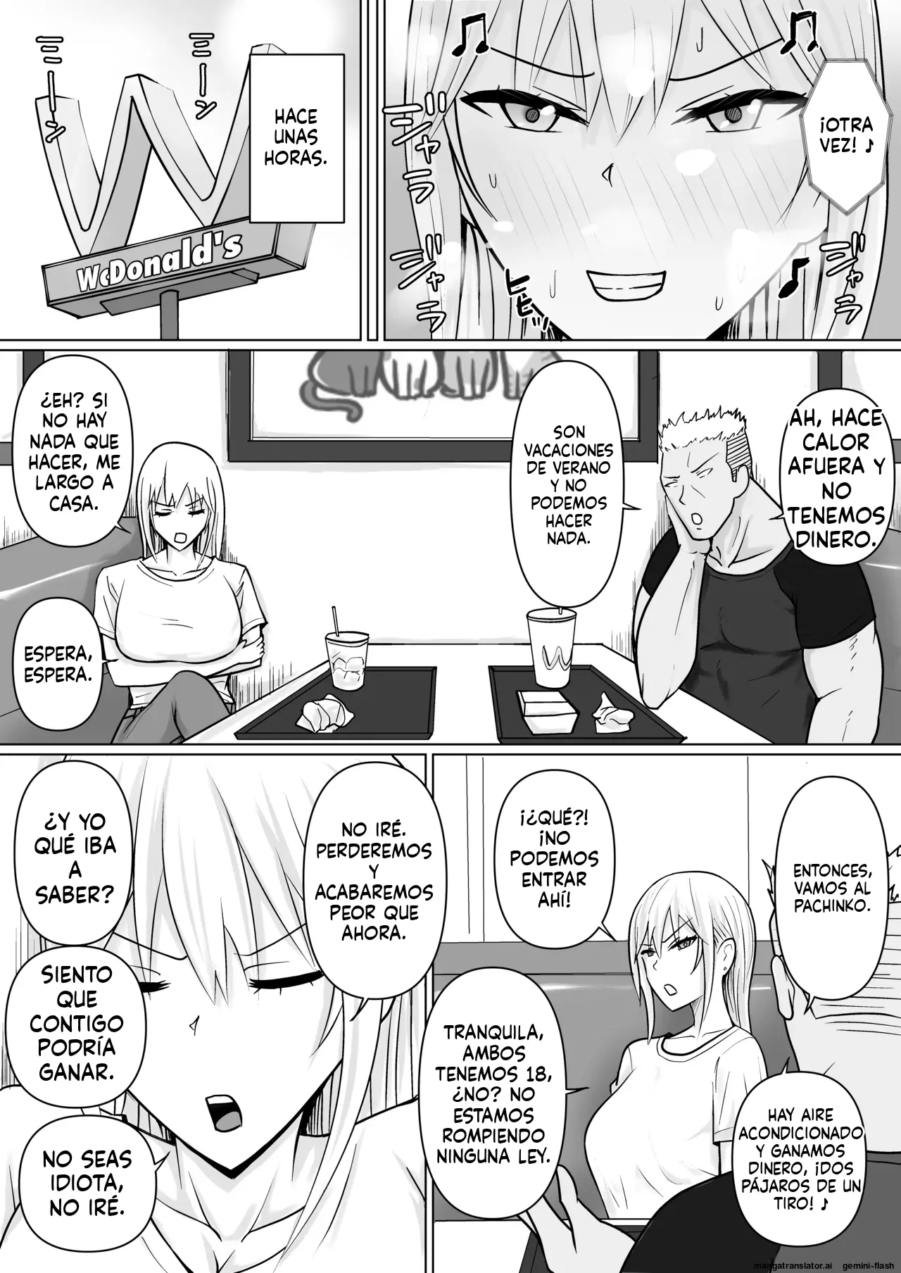 Class no Yankee Joshi ni Hyoui 6  MTL page 3 full