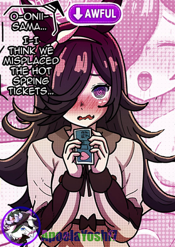 We lost the hotspring ticket though cover