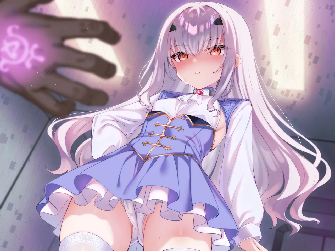 メリュ子が勝負を挑んできた 完成【文字付き5p、文字無し5p】 page 4 full