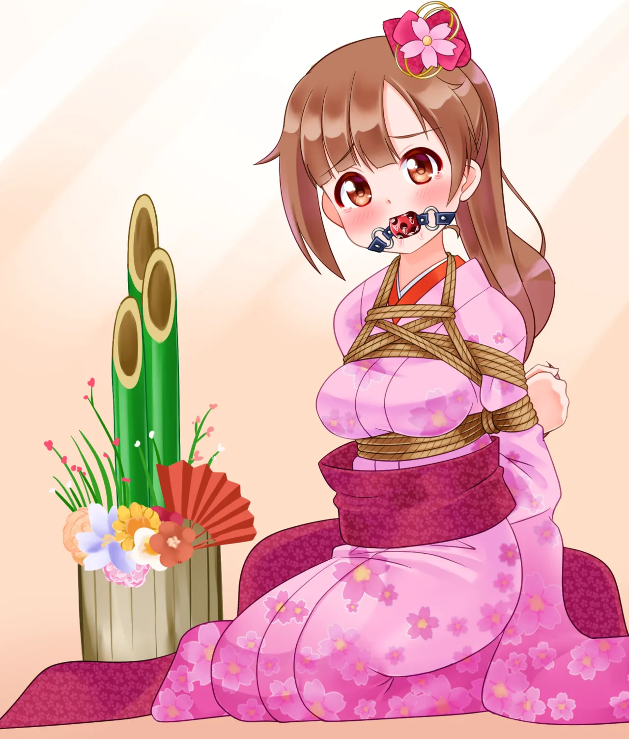 Chakui Kinbaku CG-shuu Nawa no Kanata 2021A page 3 full