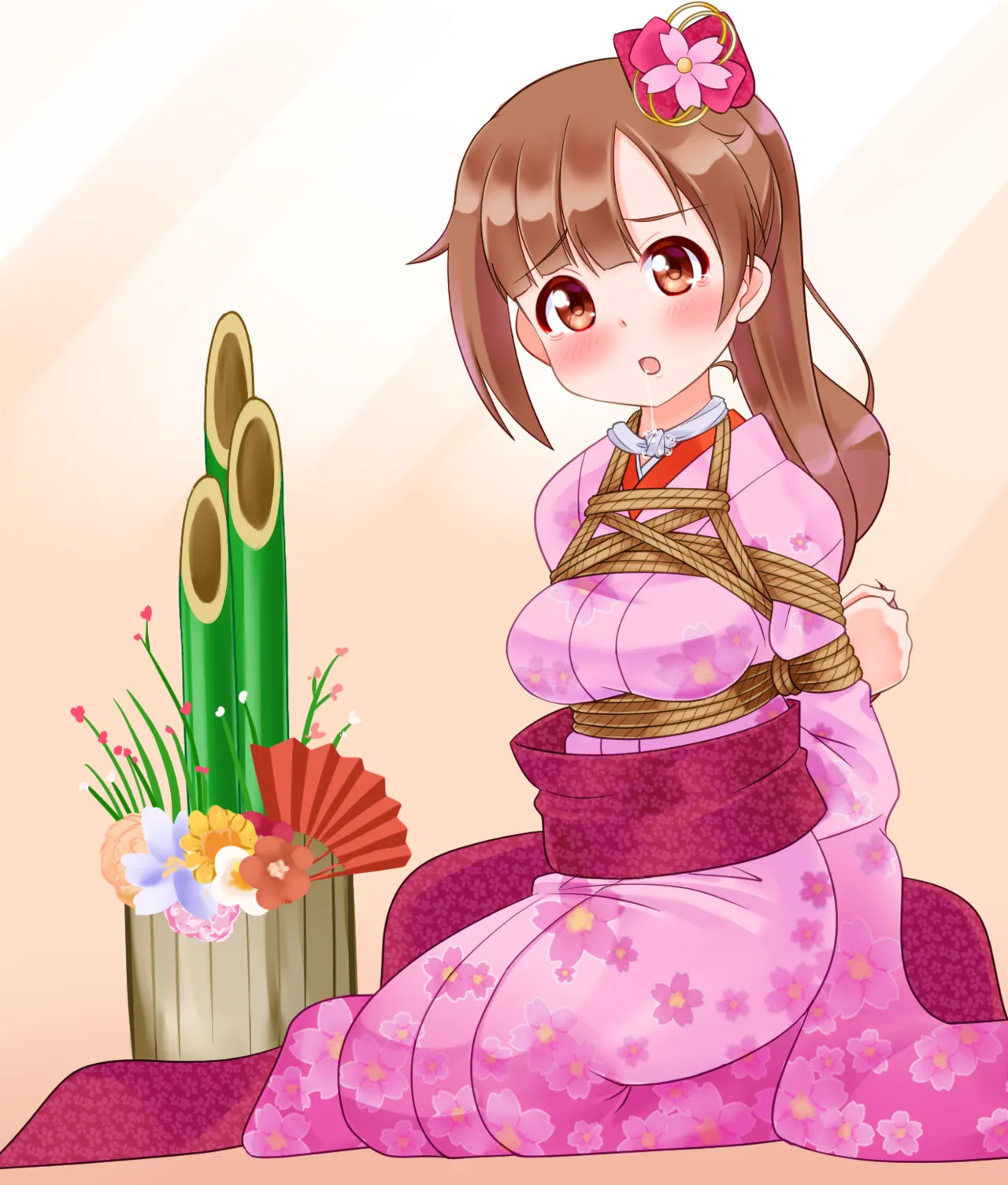 Chakui Kinbaku CG-shuu Nawa no Kanata 2021A page 7 full