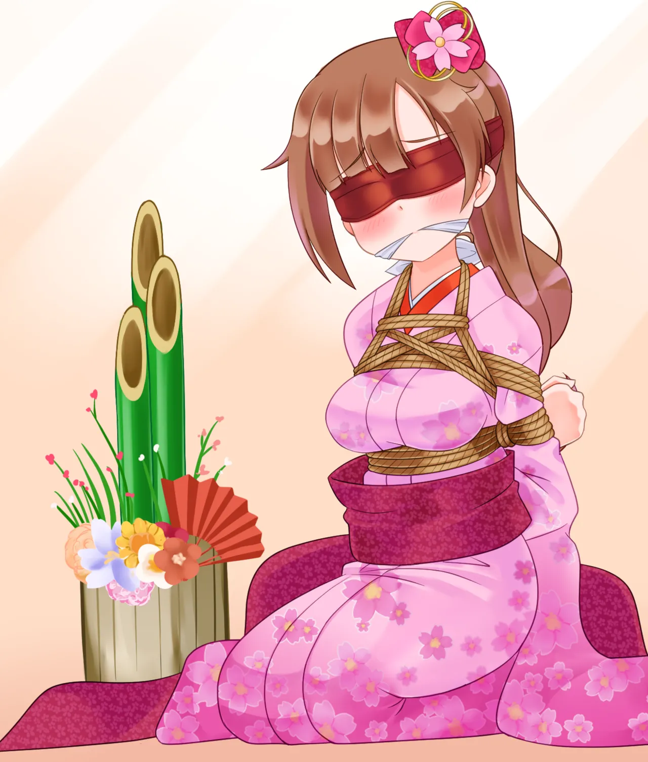 Chakui Kinbaku CG-shuu Nawa no Kanata 2021A page 8 full