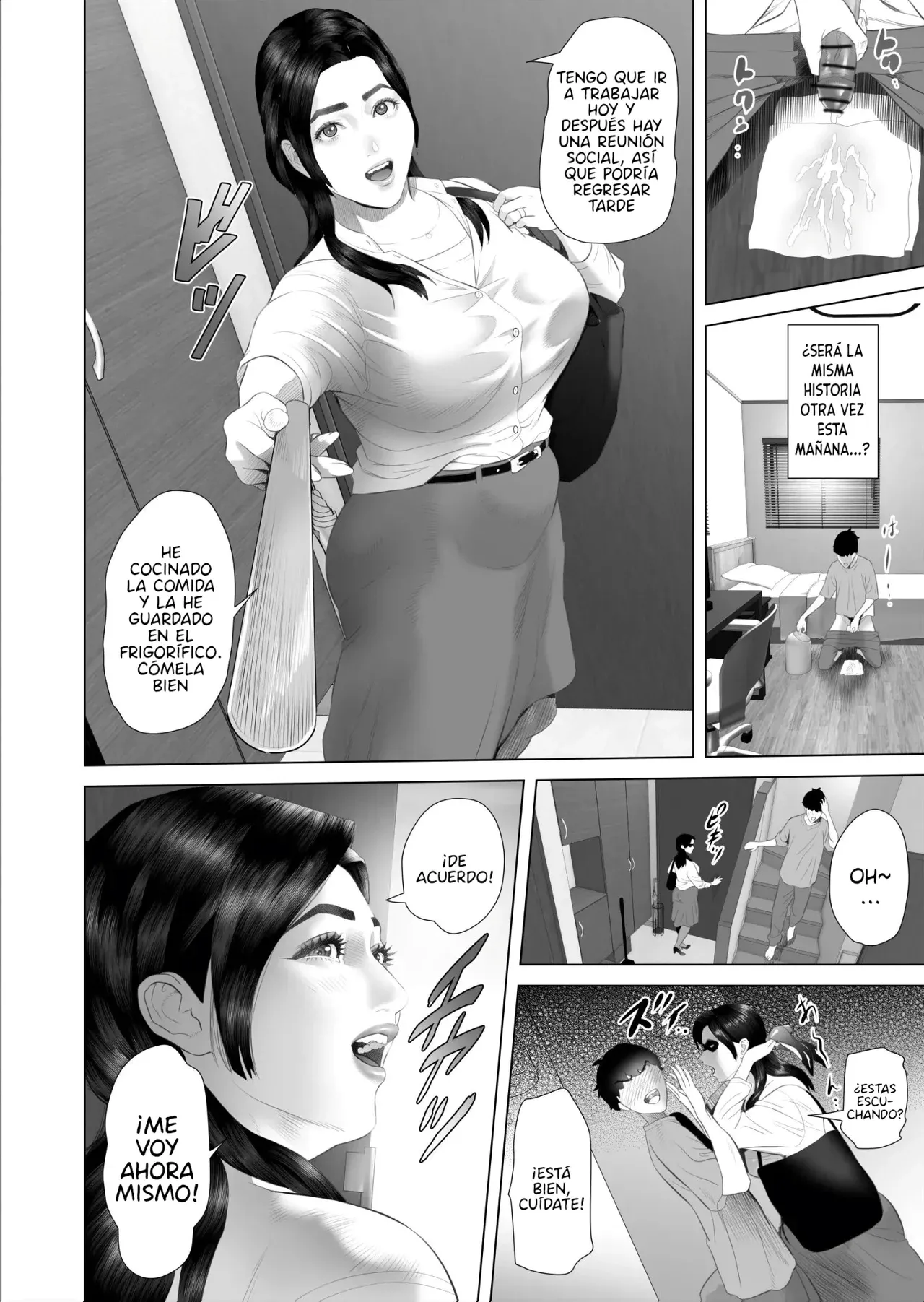 Kinjo Yuuwaku Shiro Soubi Oba-san no Himeta,,, Ero Shitagi Hen｜Mi Seductora Tía... Una Rosa Blanca... Arco de la Lencería Erótica page 8 full