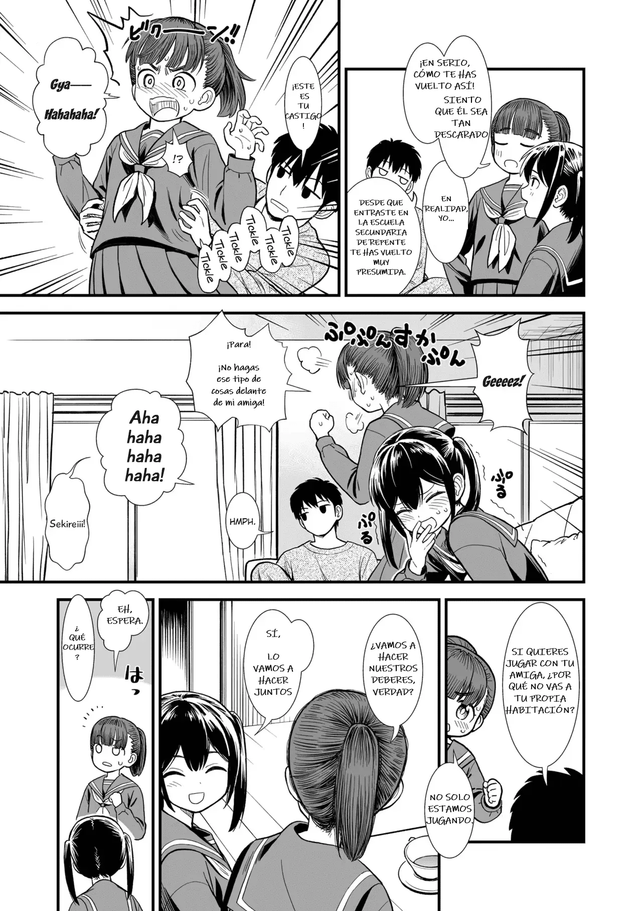 Sekirei-chan to Boku｜Sekirei-chan y Yo page 9 full