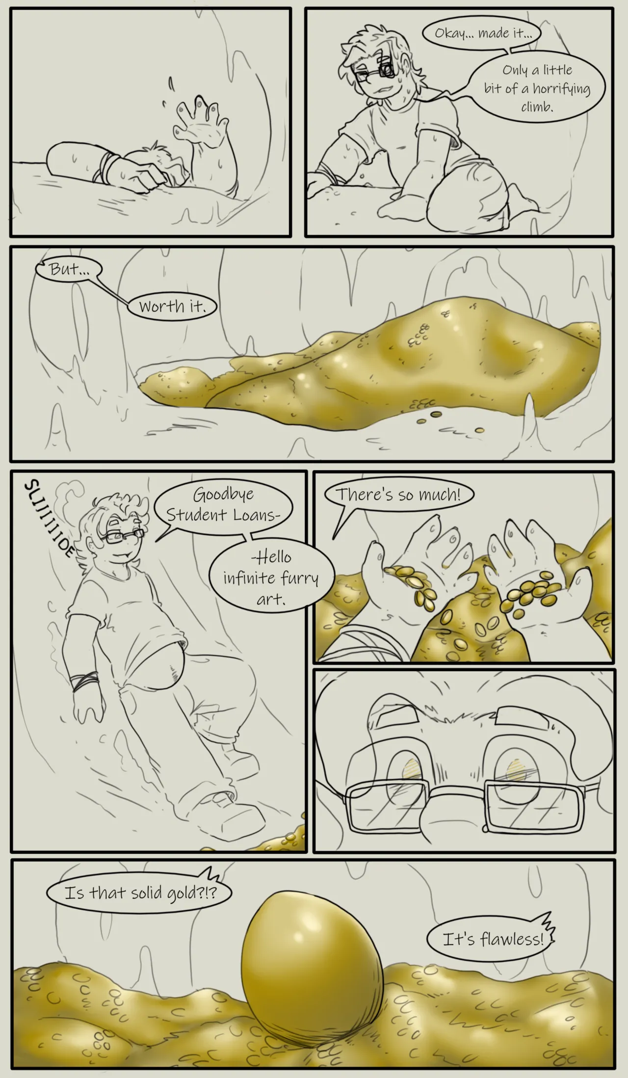The Golden Egg: Issue 1 page 1 full