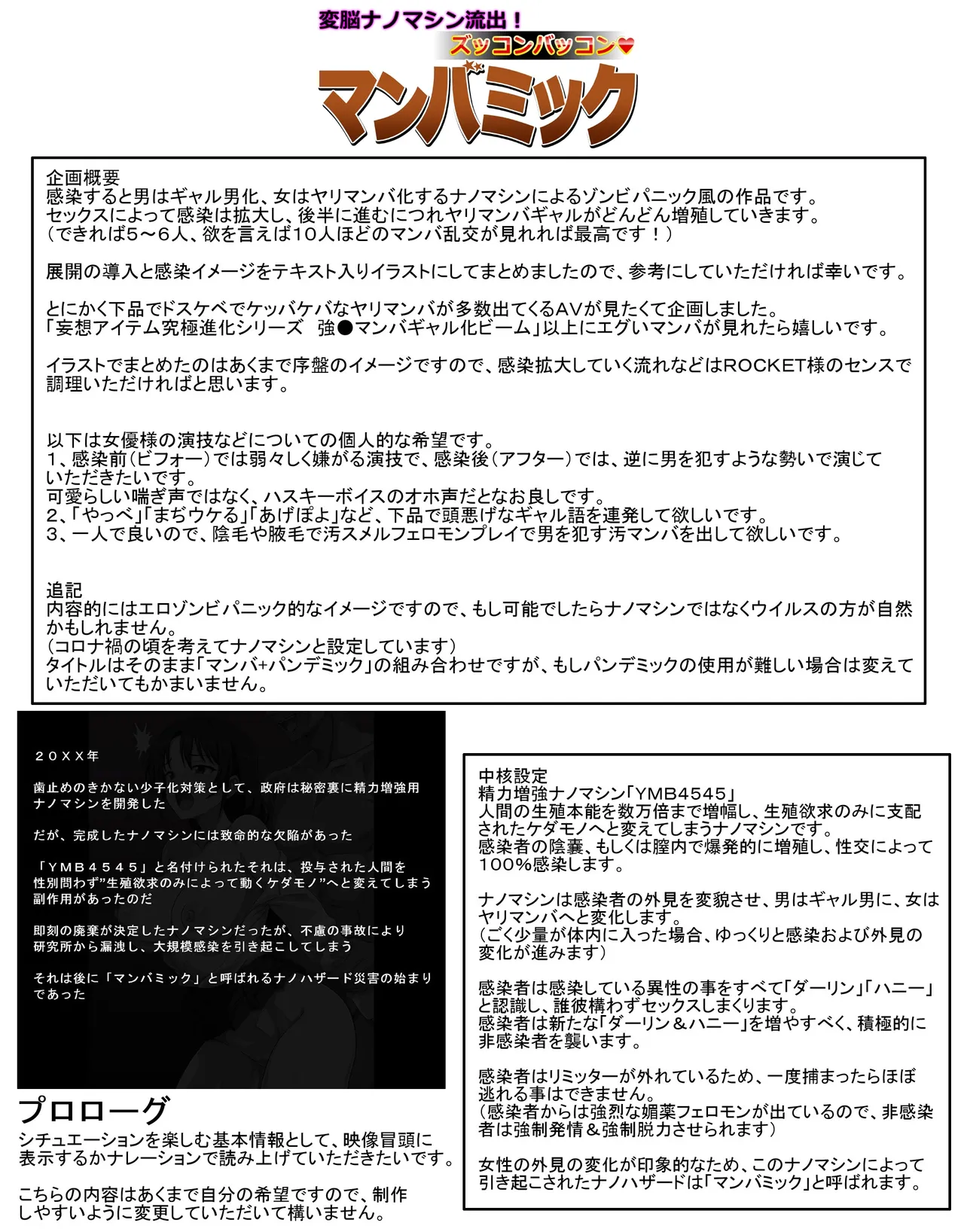 ROCKETユーザーリクエスト祭り応募用作品「変脳ナノマシン流出！ ズッコンバッコン♥マンバミック」 page 2 full