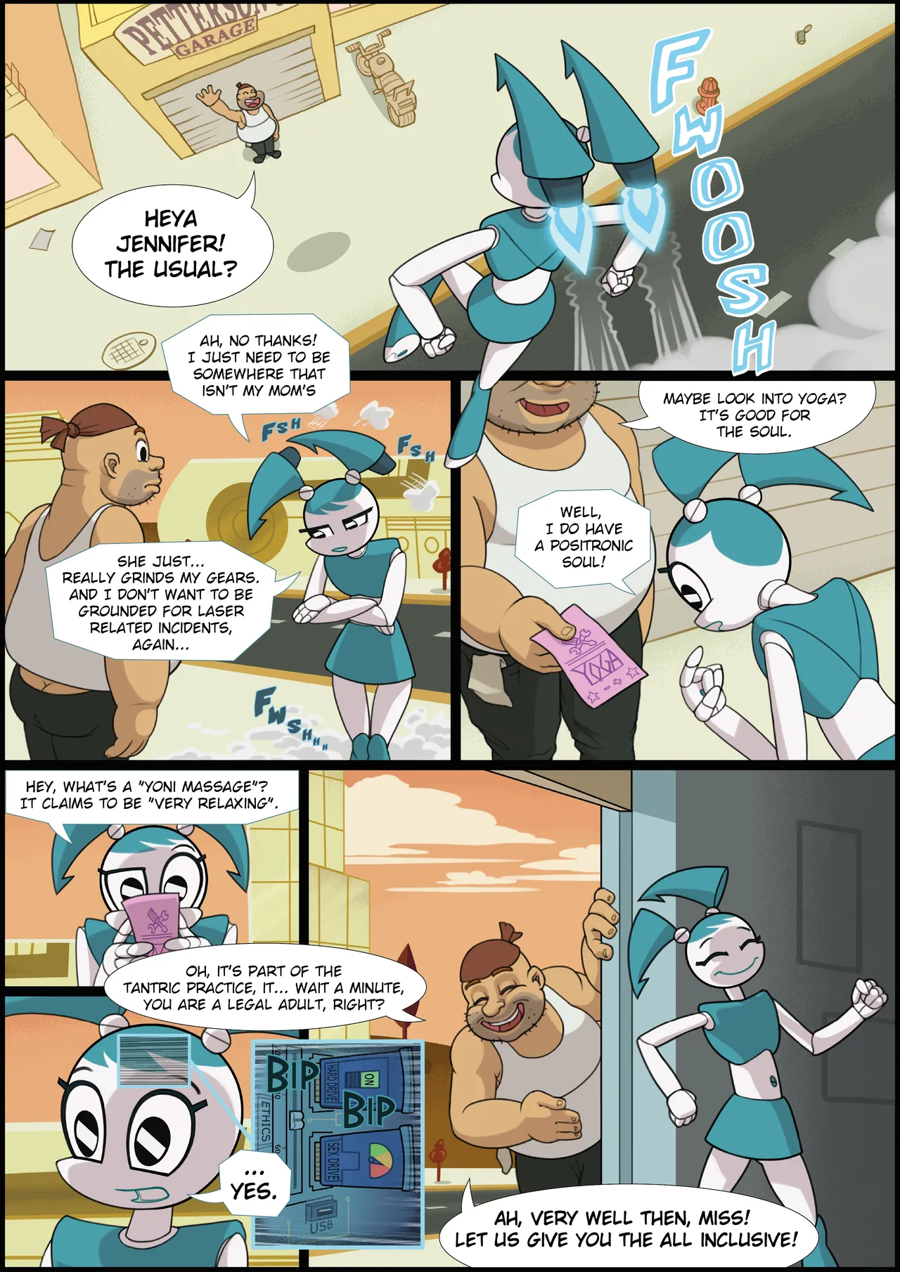 NAMA-STE - My Life as an Adolescent Automaton by Incroaknito page 1 full