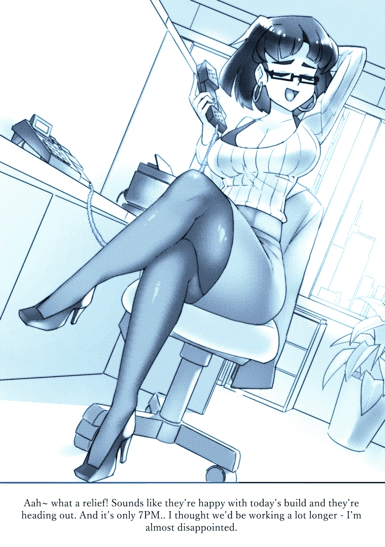 Office Ladies: Eri Takayama &amp; Miho page 8 full