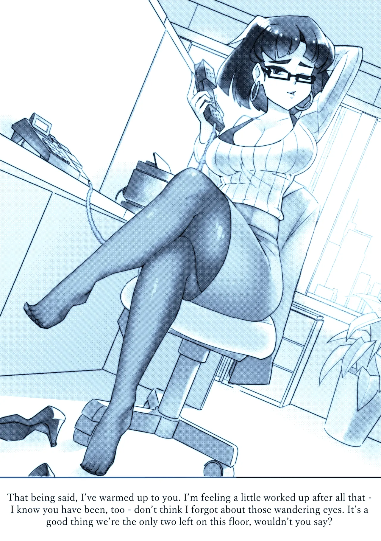 Office Ladies: Eri Takayama &amp; Miho page 9 full