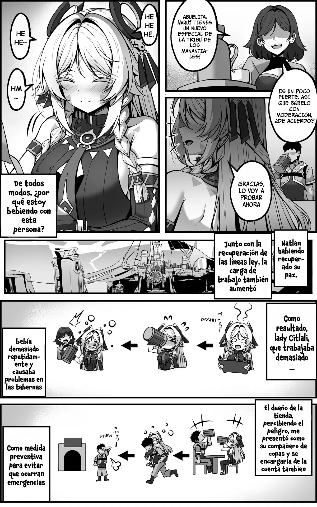 En "Abuelita Itzli", lo importante es la "abuelita", no el "Itztli" page 4 full