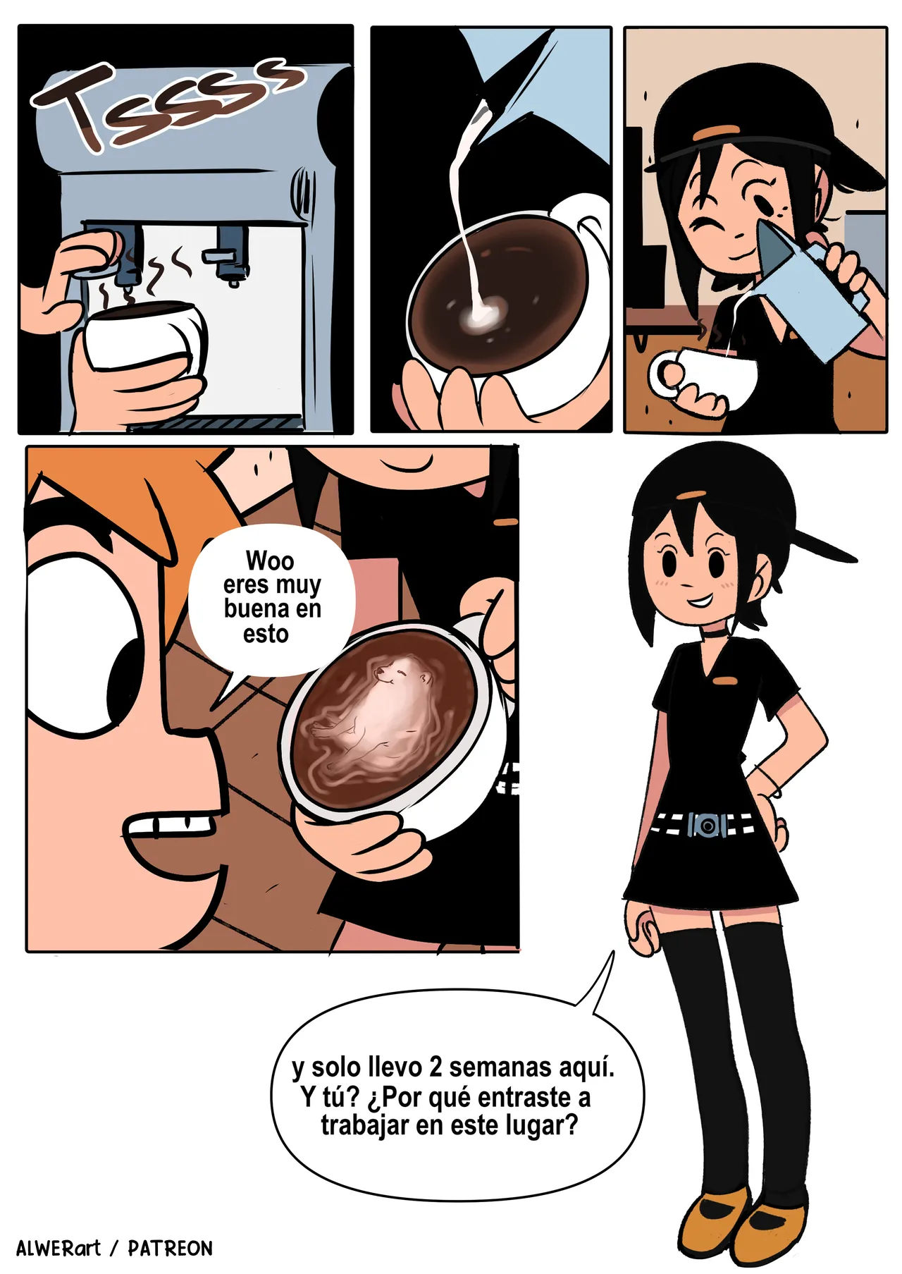 Scott pilgrim tiene Trabajo page 8 full