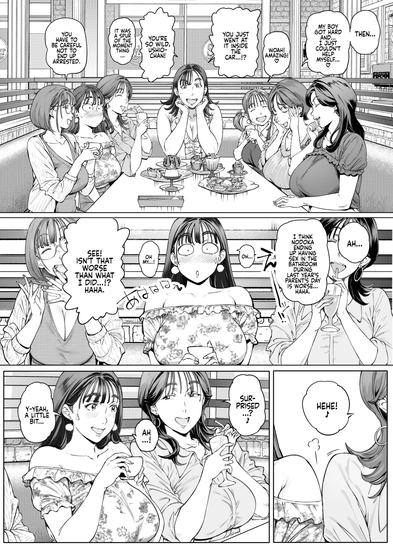 Dekiai Kansatsu Nikki 2 Mama Tomo Minna de Hamedori Daiundoukai!  | A Doting Mother’s Observation Diary 2: Mommy's Friend's Sports Festival Sex Tape page 8 full