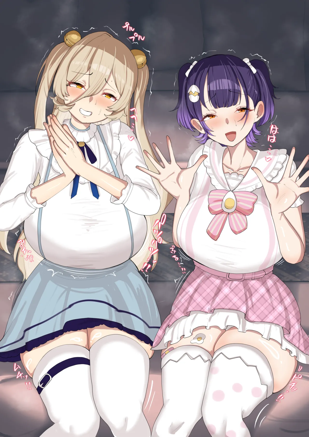 同僚ラ●バーの衣装を着てなりきるnyiとszn…💕 page 5 full