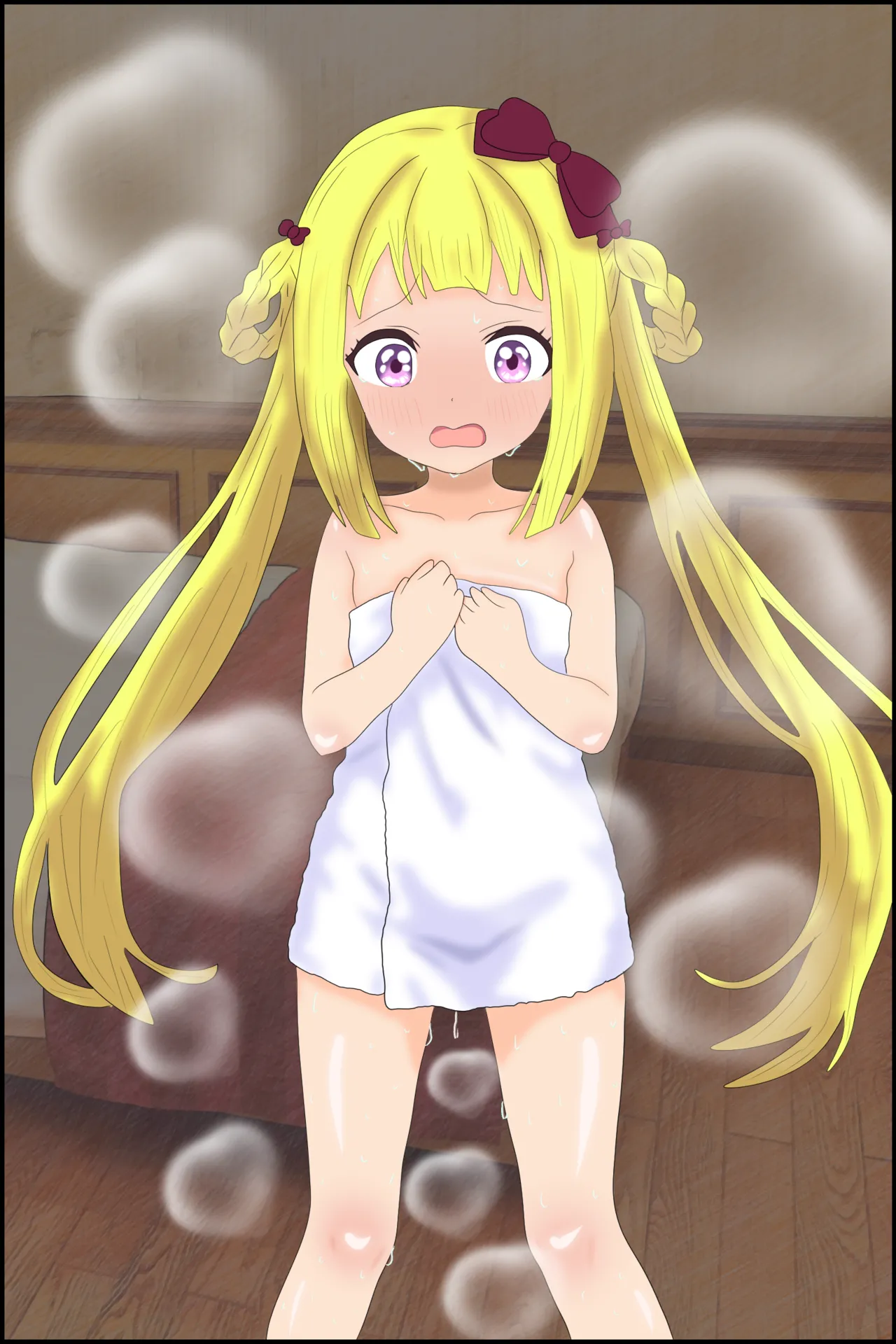 Being pressured by a cheeky blonde childhood friend page 3 full