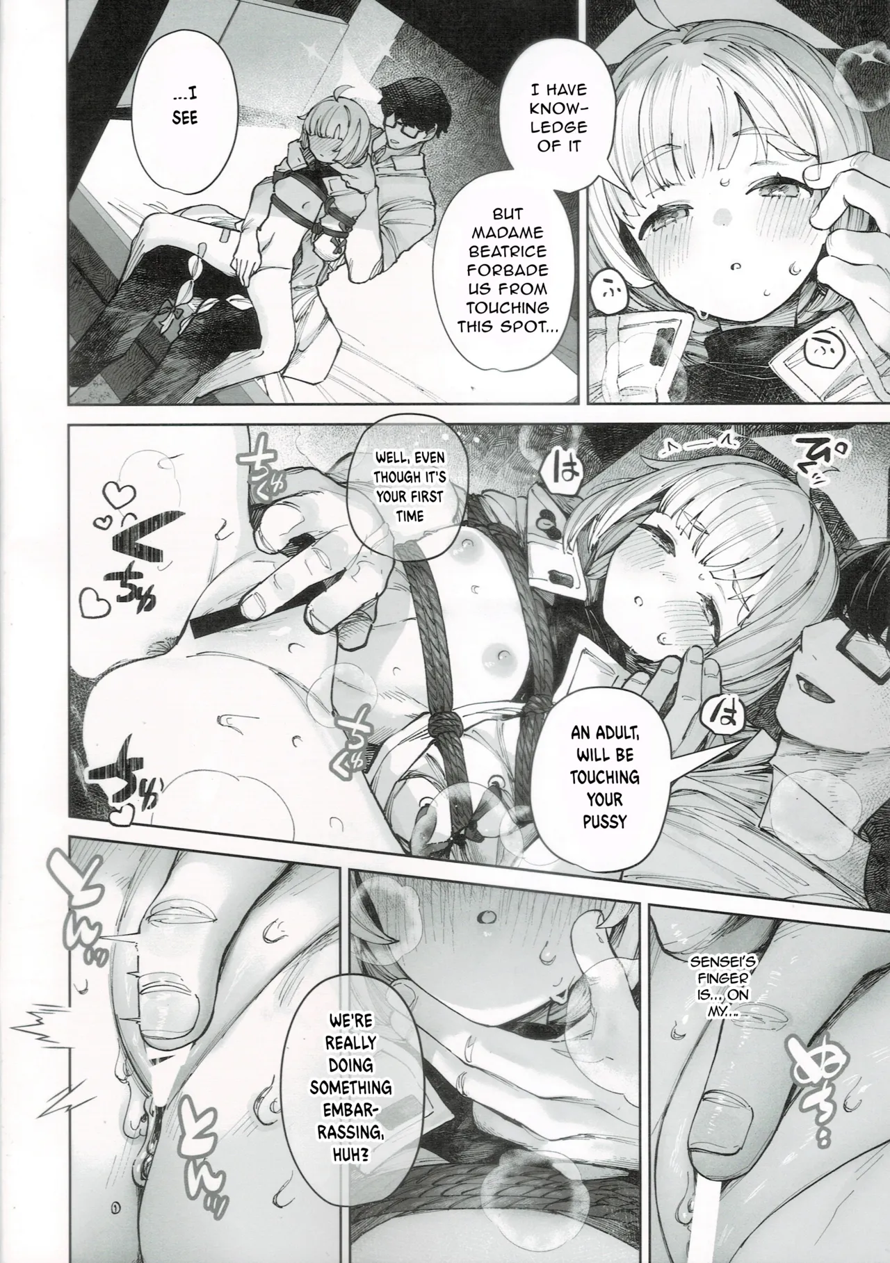 Kurushii no ga Sukina Maia-chan | Tie Me Down, Sensei page 5 full