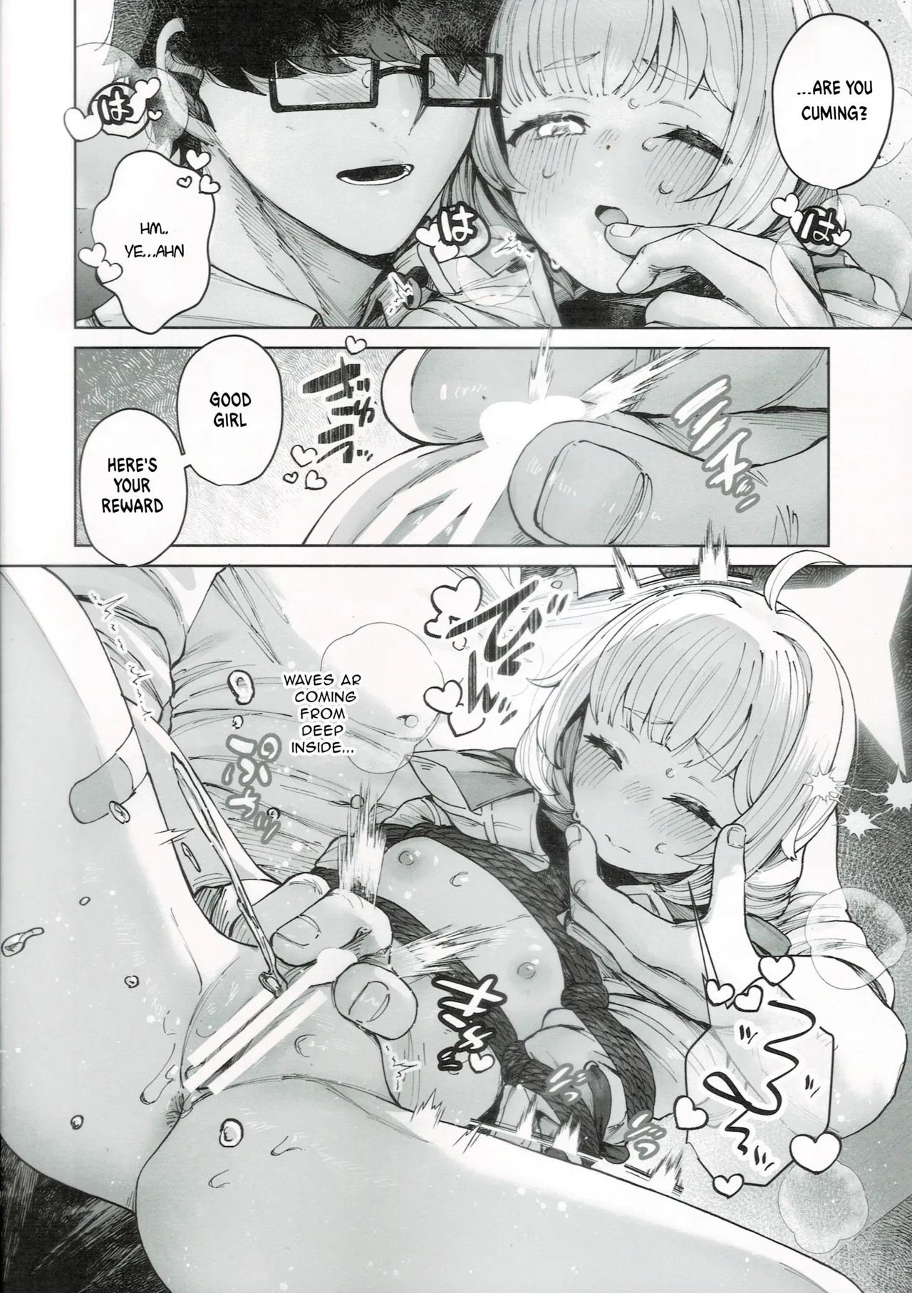 Kurushii no ga Sukina Maia-chan | Tie Me Down, Sensei page 7 full