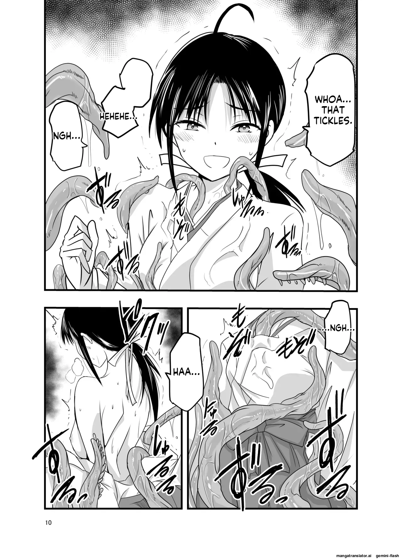 Shokushu wa  Nie ni  Wakarasetai! |  Tentacles want to make the sacrifice understand! page 10 full