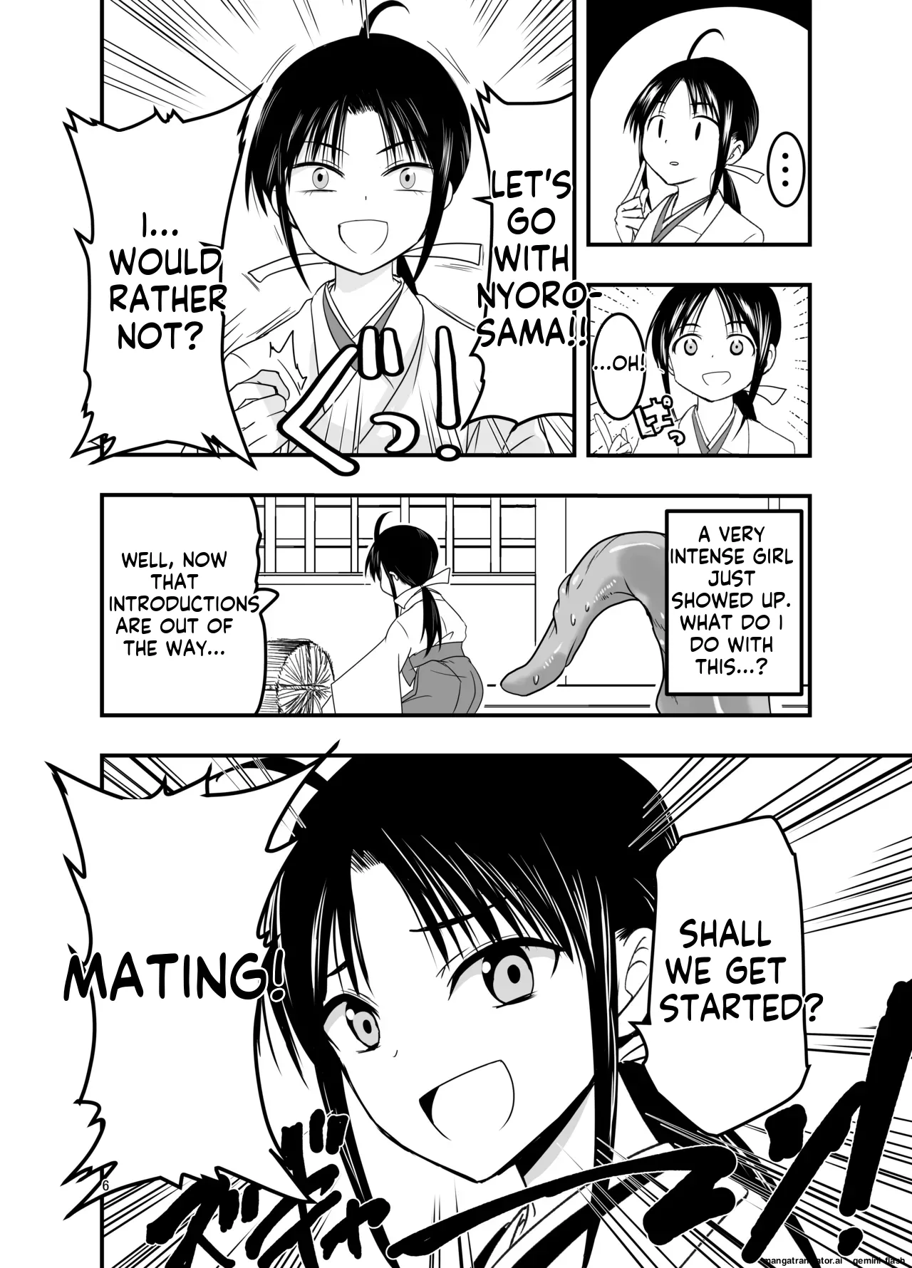 Shokushu wa  Nie ni  Wakarasetai! |  Tentacles want to make the sacrifice understand! page 6 full