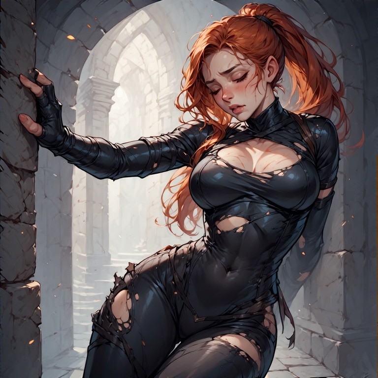 red heroine trapped in a trap filled castle page 3 full