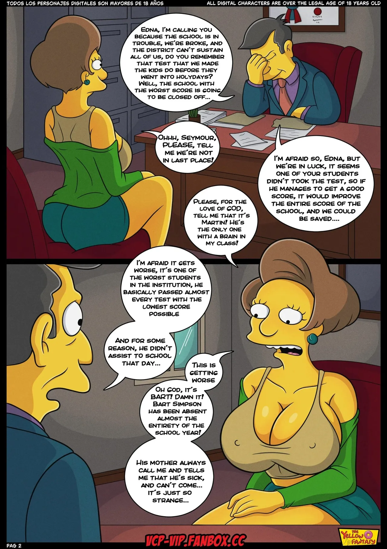 The Yellow Fantasy: El Examen   Complete page 3 full