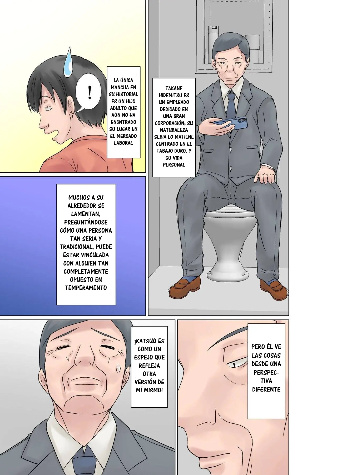 Kora! Anta Hahaoya o Kudoite Nani Shiyoutte Iu no! 〜Katsuo Hitorigurashi Hen〜 Sono 4｜¡Oye! ¿Qué Pretendes Seduciendo a Tu Madre？~La Vida en Solitario de Katsuo~ 4 page 7 full