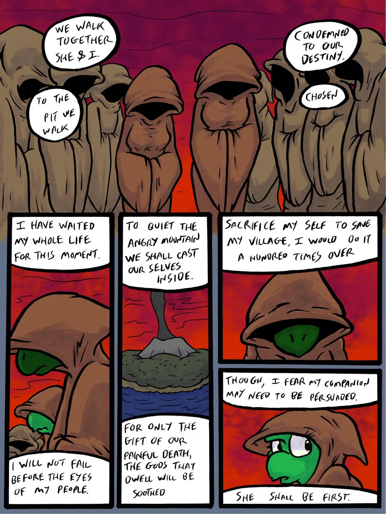 Sacrifice of Self page 1 full