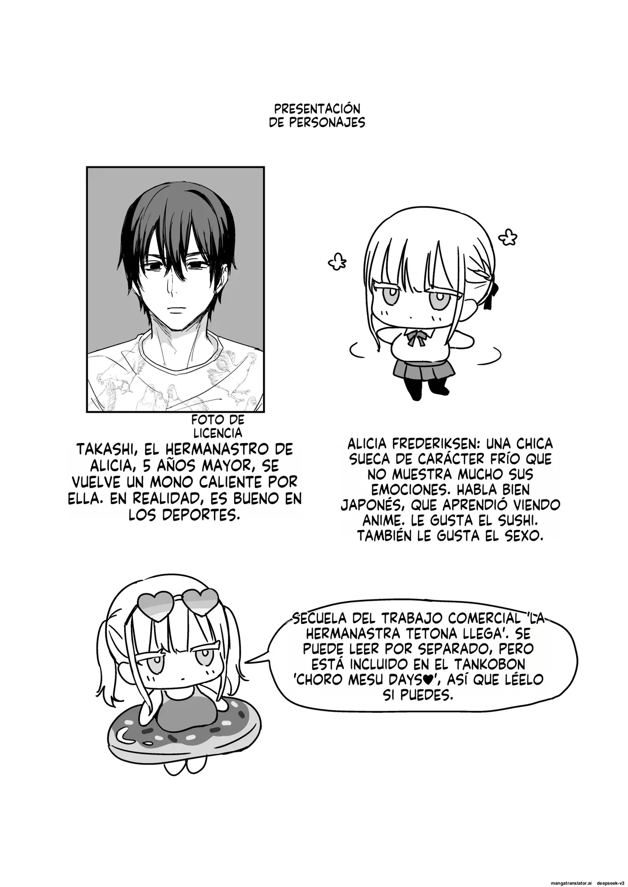 Hermanastra tetona, la clase de natación de Alice page 3 full