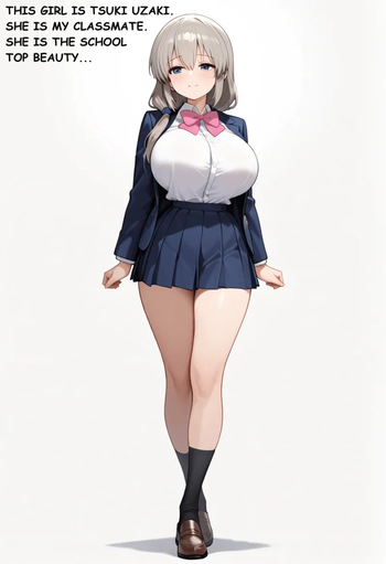 Tsuki Uzaki Highschool Days cover